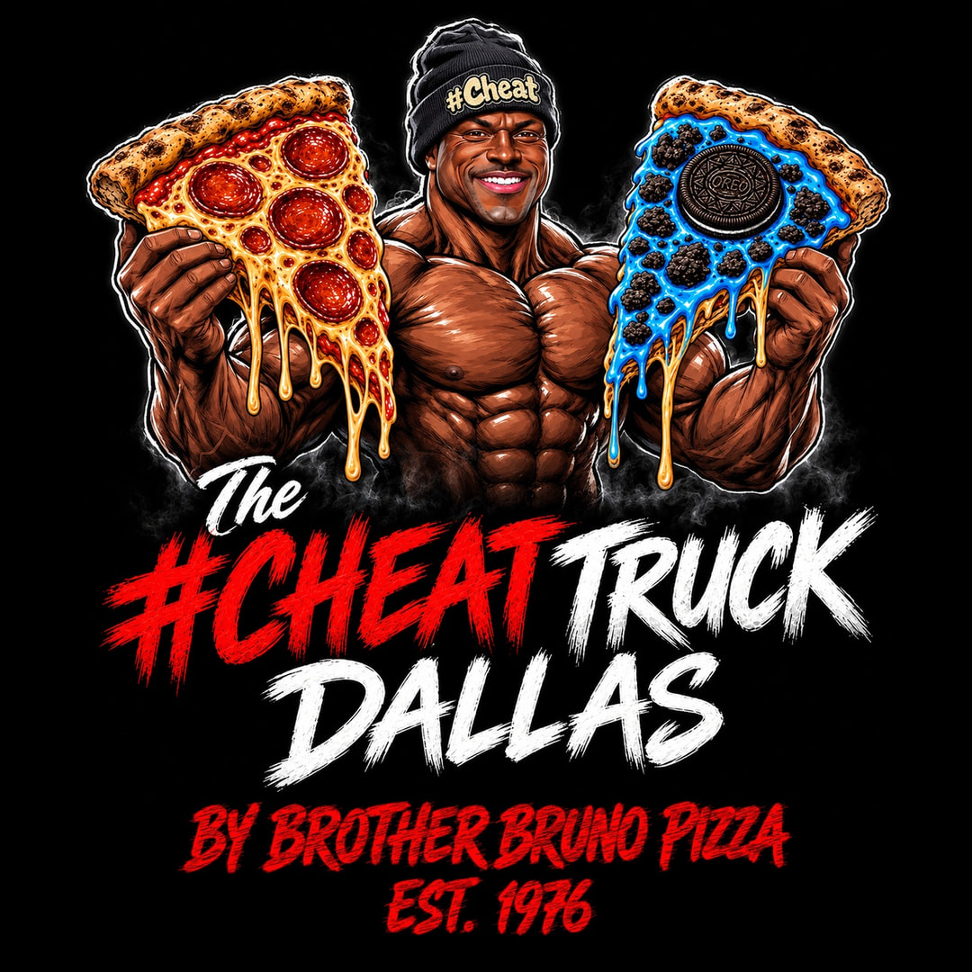 Dallas Cheat Truck bodybuilder artwork