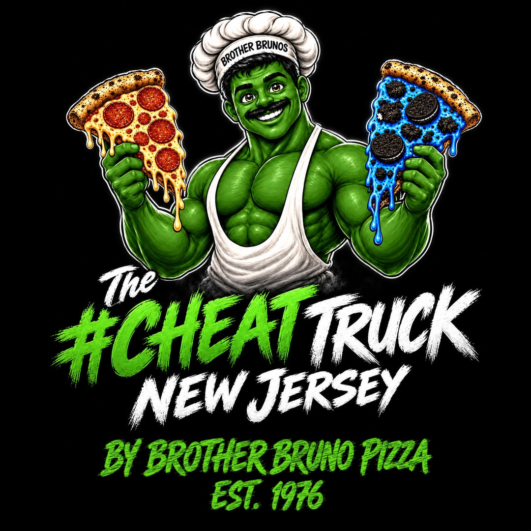 New Jersey Cheat Truck green chef artwork