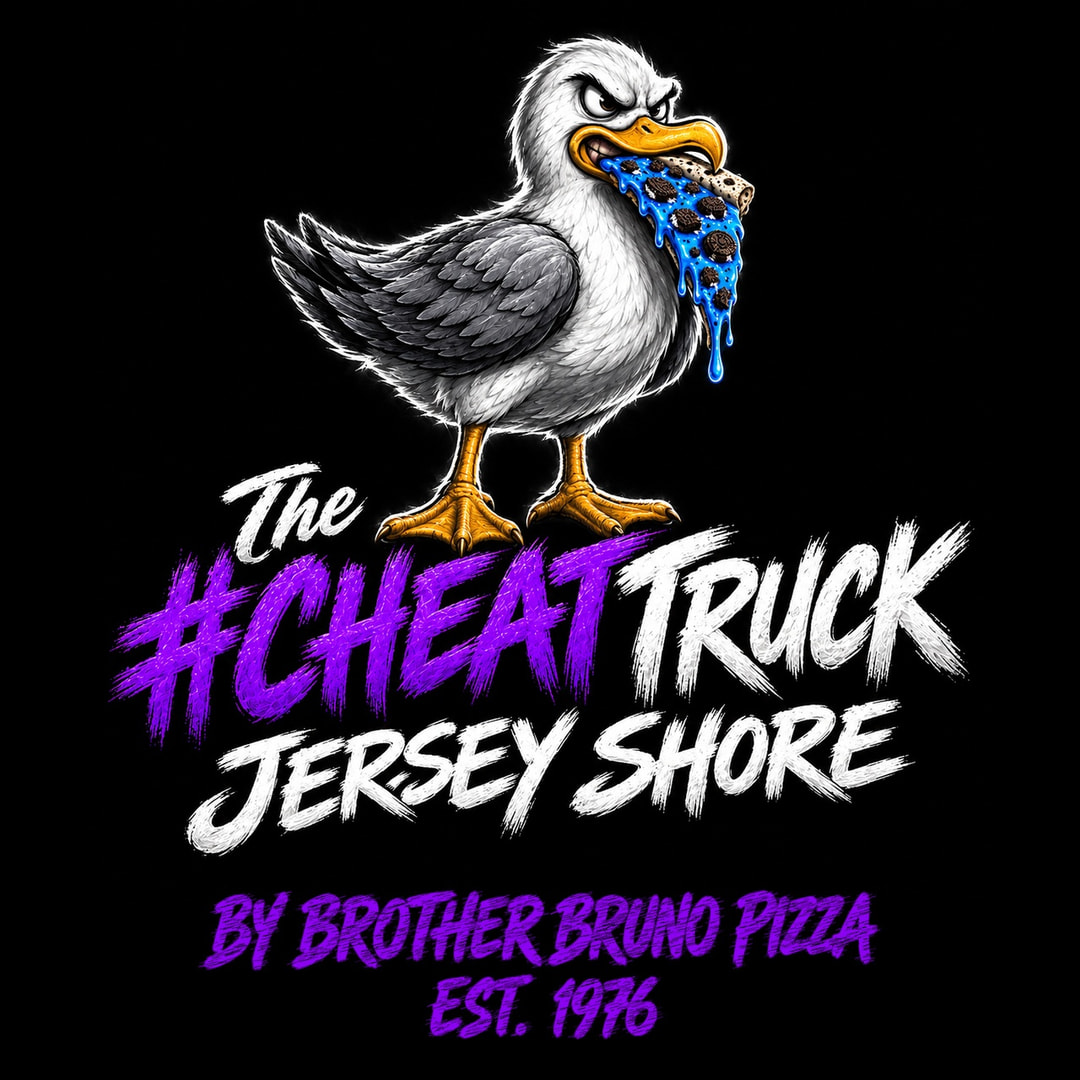 Jersey Shore Cheat Truck seagull artwork